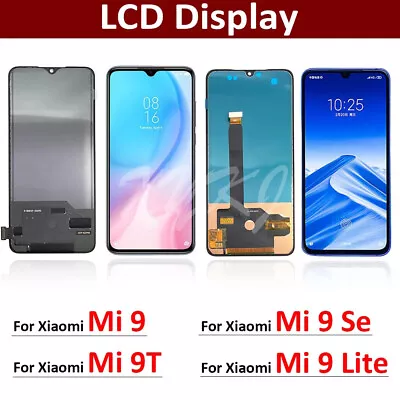 100% Test For Xiaomi Mi 9 Mi9 SE Lite Mi 9T Pro TFT LCD Touch Screen Replacement • $28.51