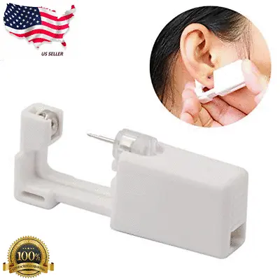 $3.89 • Buy Professional Steel Ear Nose Navel Body Piercing Gun 1pcs Studs Tool Kit Set 