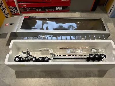 WSI 1:50 Mack Granite White + Rogers 3 Axle Lowboy Trailer • $304.18