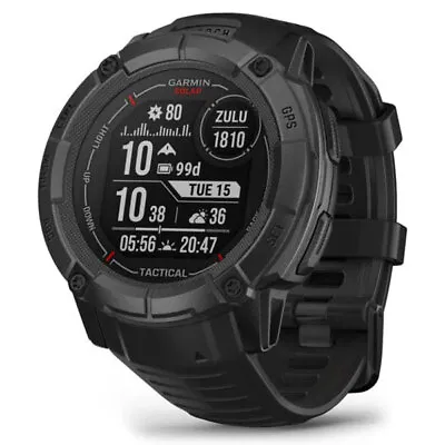 Garmin Instinct 2X Solar Tactical Edition Watch - Black • $806.85