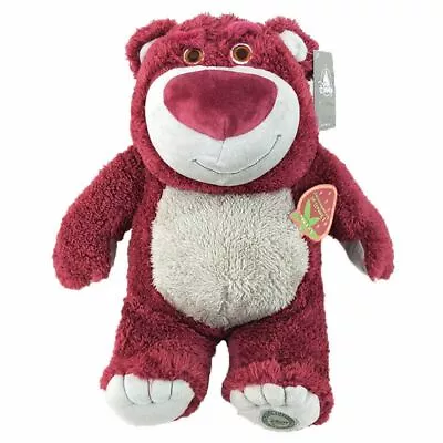 25/35cm Story Lotso Bear Toy Plush Strawberry Smell  Large Stuffed Doll Gift • £11.74