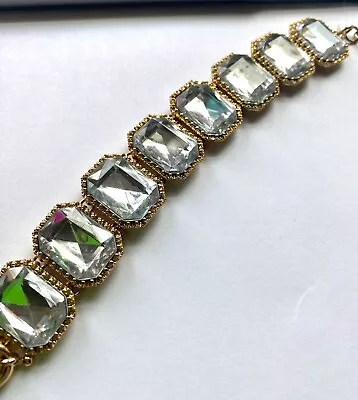 J.CREW Crystal Rhinestone Bracelet • $20