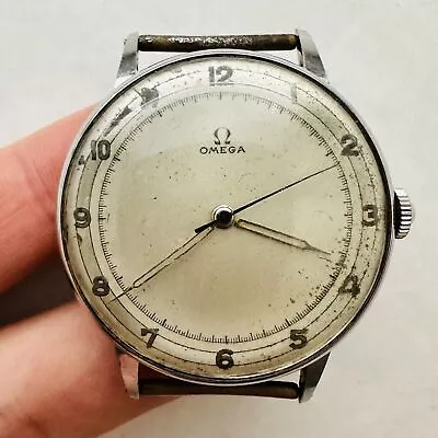 RARE WWII Watch OMEGA 30T2 SC 1944 No DH SWISS PILOT Military WW2 Army VTG Wrist • $1670.53