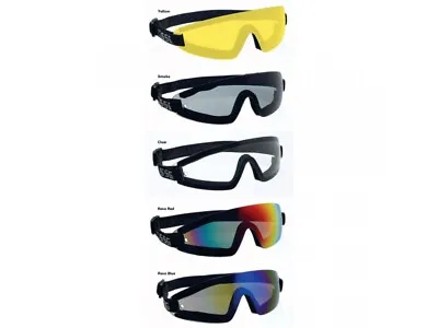 SSG Jockey Horse Racing Goggles A6692 Clear Tinted & Coloured Lenses • £28.99