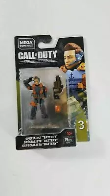 Mega Construx Call Of Duty Series 3 New Specialist Battery  19 Pcs Toy • $8.09