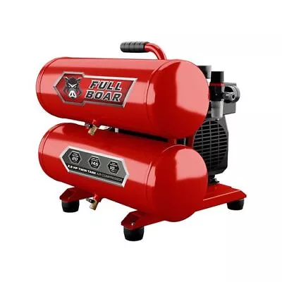 Full Boar 2.5HP Twin Tank Direct Drive Air Compressor • $609.60