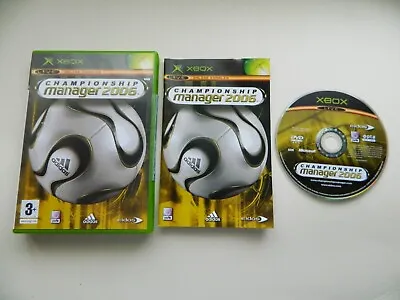 Championship Manager 2006 Xbox/ Xbox 360 Game - Football Simulation • £7.99