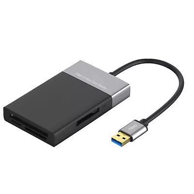 6 In 1 USB3.0 To CF XQD SD TF Memory Card Reader Writer OTG U Disk Adapter Hub • $35.99