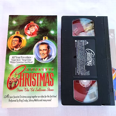 A Classic Christmas From The Ed Sullivan Show VHS Used Movie ** BUY 2 GET 1 FREE • $4.47