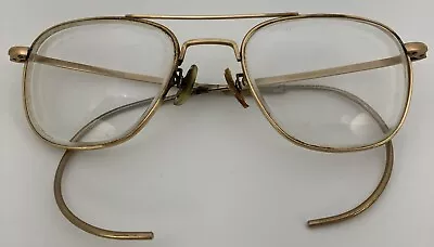 VINTAGE Early AMERICAN OPTICAL 1/10 12K GF Gold Filled EYEGLASSES 6 3/4 RARE 🤓 • $14.50