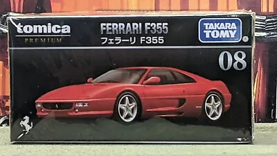 Tomica Premium #08 Ferrari F355 1/62 Scale New In Box Usa Stock!!! • $11.99