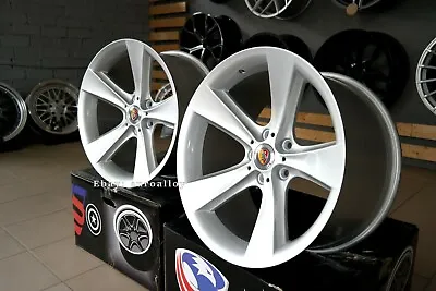 NEW 4x20 Inch 5x120 Style 128 SILVER CONCAVE WHEELS FOR BMW E60 E61 E63 E39 • $1584.17