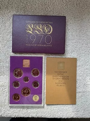 Royal Mint Coinage Of Great Britain & Northern Island 1970 Proof Set • £5.50