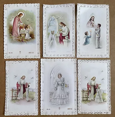 Vintage Lace Prayer Card  Lot Of 6  Easter Sale Price • $4.14