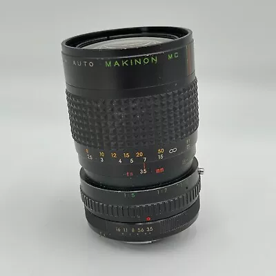 Makinon MC Auto Zoom 1 : 3.5-4.5 F=35-105mm Lens Made In Japan • $34.95