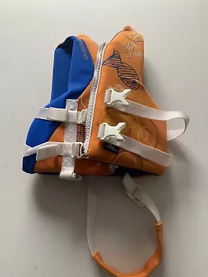 Kids Stearns Life Jacket Blue Orange Child 30-50 Lbs 04 • $22