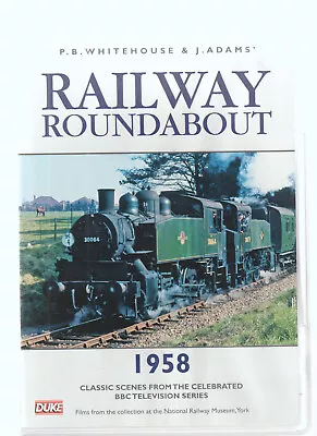 Railway Roundabout 1958 (DVD) Railway DVD ~ Ian Allan ~ BBC • £8
