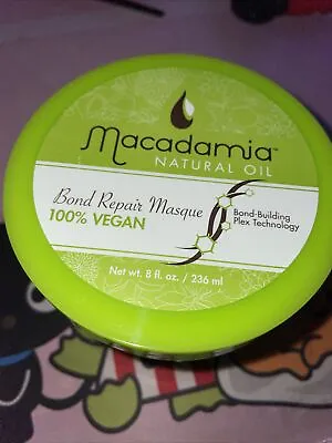 Macadamia Natural Oil Bond Repair Masque 236ml Fermented Aminoacids Macadamia • $27