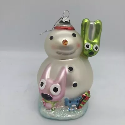 $9 • Buy HALLMARK Keepsake HOOPS AND YOYO Snowman SNOW BUDDIES CHRISTMAS ORNAMENT RARE