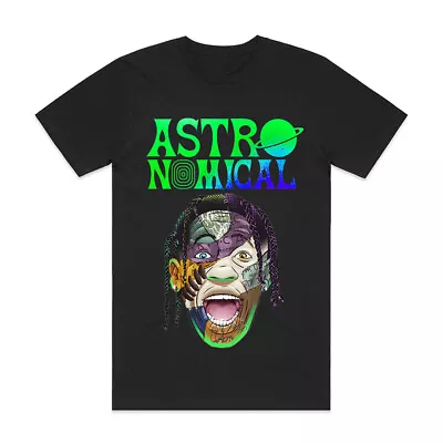 Custom T Shirt Travis Scott Music Hip Hop R&b Vintage Tee Artist Pop • $39.99