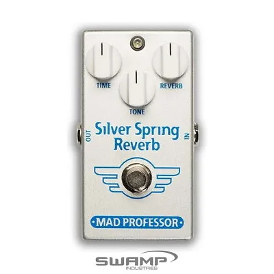Mad Professor Silver Spring Reverb Guitar Effects Pedal True Bypass • $215.29