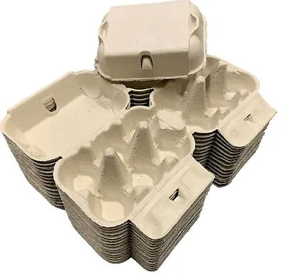 Egg Boxes Finest Cream White 1/2 Dozen Carton Bulk Packs Chicken Duck XL  Eggs • £146.99