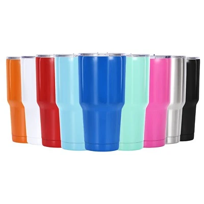 $15.99 • Buy 30 Oz Insulated Coffee Cup Travel Mug Tumbler Vacuum Double Walled Keep Cold Hot