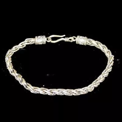 $44.99 • Buy Sterling Silver Bracelet Dragon Link 8 