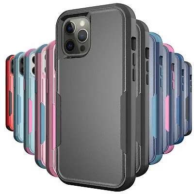 For IPhone 15 14 Pro Max 13 12 11 XR XS 8 Phone Case Heavy Duty Shockproof Cover • $15.22