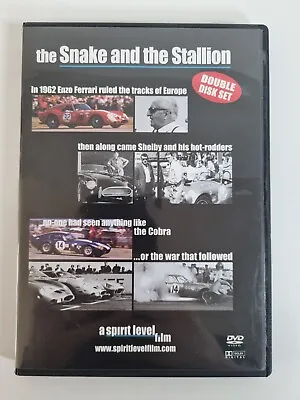 The Snake & Stallion Ferrari Vs Shelby Cobra UK DVD • £10.99