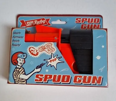 Superetro Spud Gun Potato Launcher Pop Father's Day • £5.25