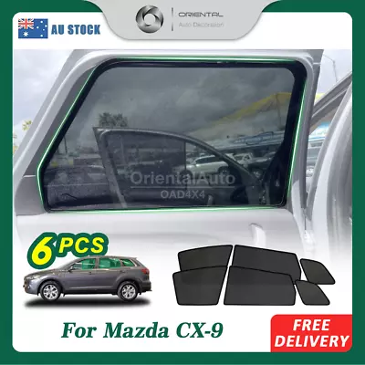 6PCS Magnetic Window Sun Shade Mesh Cover For Mazda CX9 2007-2016 • $72