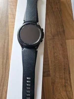 Samsung Galaxy Watch3 45mm Titanium Case With Sport Band - Mystic Black • £25