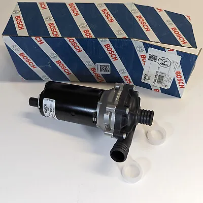 UPDATED Genuine Bosch Auxiliary Water Pump Intercooler Coolant Mercedes AMG Aux • $129.30