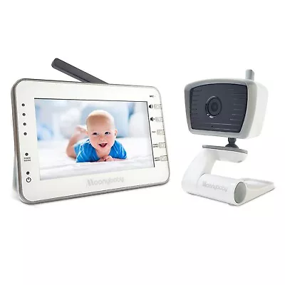 Moonybaby Baby Monitor With Camera And Night Vision 4.3  Large Screen Trust 30 • £89.99