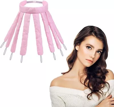 URAQT Octopus Heatless Curling Rod Headband Octopus Design No Heat Hair Curler • £9.55