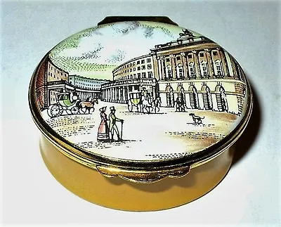 $79.99 • Buy Crummles English Enamel Box - Victorian Scene - Regent Street  - London, England