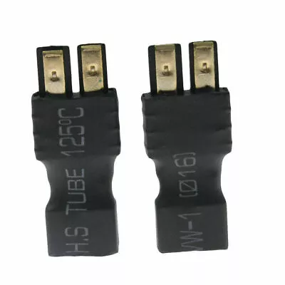 2Pairs/4PCS NO Wires Plug Female To T-Plug Male(Deans) Connector Adapter • $8.47