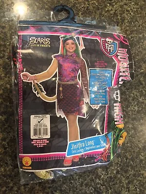 Monster High Rubie's Girls Small 3-4 Jinifire Long Costume Dress Only Scaris  • $12.95