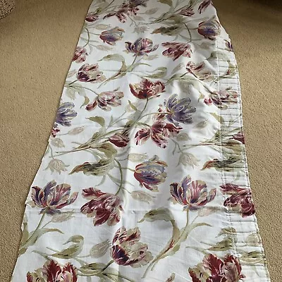 Laura Ashley Gosford Paprika 212cm Length 57cm Width For Crafting • £11