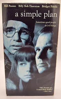 A Simple Plan (VHS 1999) Coen Brothers / Paxton / Thornton / Fonda - Thriller • $4.99
