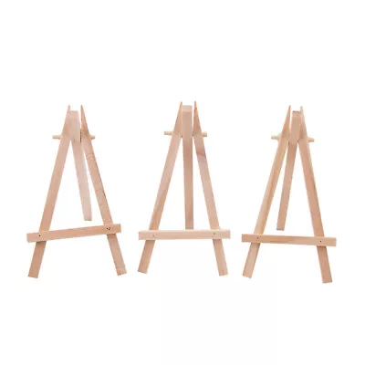 1X Mini Wooden Art Holder Artwork Display Table-Top Easels Drawing Board FEY_I4 • £2.84