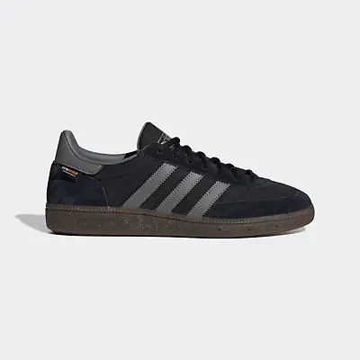 Adidas Men's Handball Spezial Shoes Cordura Fabric In Black And Grey • £95