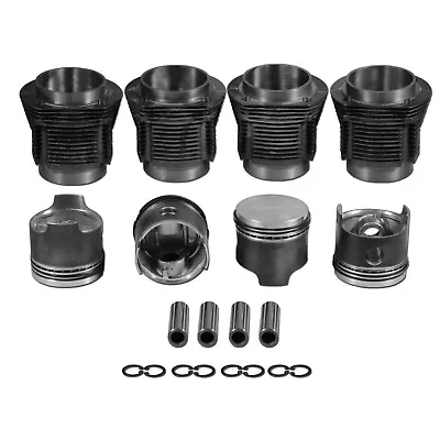 80x64mm 1286cc 36HP Type 1 Hypereutectic Piston & Liner Big Bore Kit • $390.40