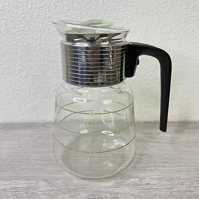 Vintage CORY DGPL Glass Percolator Coffeepot 8 Cups • $15