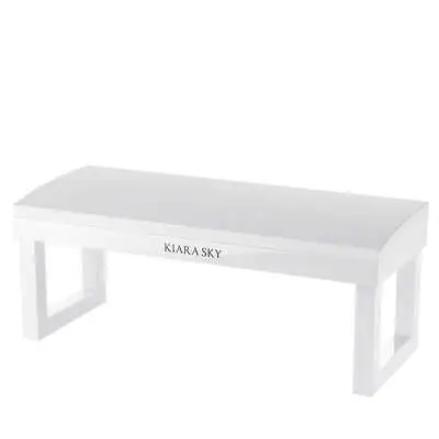 Kiara Sky Nail Arm Rest Cushion For Manicure Table 14.17  X 5.67  X 5.5  - White • $79.95