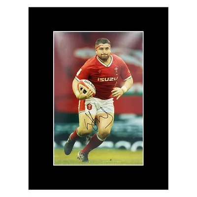 Signed Wyn Jones Photo Display 16x12 - Wales Rugby Icon +COA • £64.99