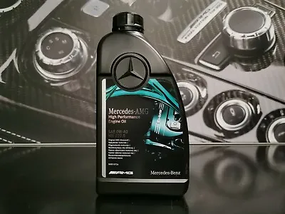 £14.99 • Buy 1L Genuine Mercedes-Benz 0W40 AMG High Performance Petrol Engine Oil Z1LP