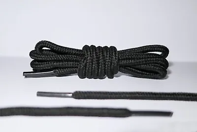 Meindl Hiking Walking Boot Laces – Black (1 Pair) 160cm UK Seller UK Postage • £4.95