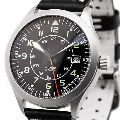 Aviator Watch Military Automatic Mechanical Aviation Men's TMP2824 Series • $508.79